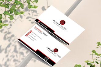 do professional , modern and unique business card, 12 hours