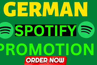 promote your spotify music to USA and german listeners