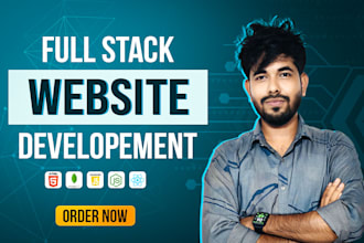build or rebuild website development, full stack developer, frontend development