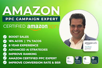 manage and optimize amazon PPC ads to grow sales with stable acos