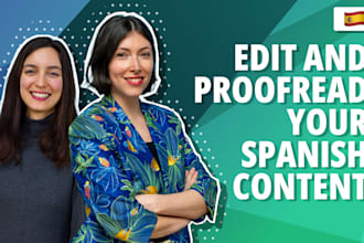 edit and proofread your spanish content