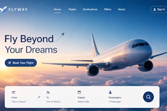 build wix bus ticket agency website train ticket agency flight booking website