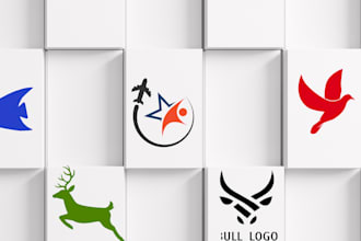 made minimalist and stunning logo for your business