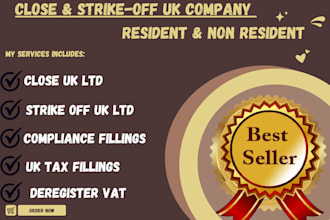 strike off uk ltd, dissolve uk ltd, dissolve uk llp, deregister vat, cancel ltd