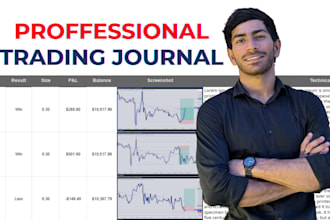 provide a professional trading journal for consistency