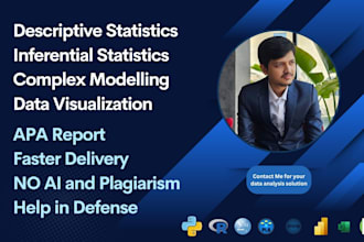 do data analysis in spss, smartpls, python, r, excel