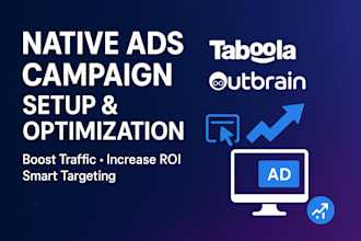 setup manage taboola outbrain native ads campaign optimization