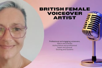 narrate soothing stories and bedtime tales in UK voice