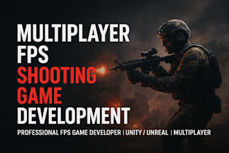 develop multiplayer game fps game shooting game
