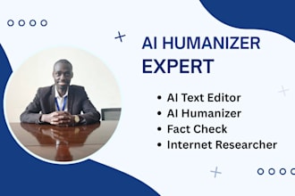 humanize ai content, fact check, and edit your ai text