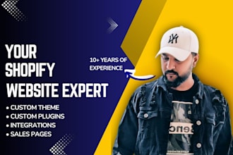 build your shopfiy store, custom plugins, themes and integrations