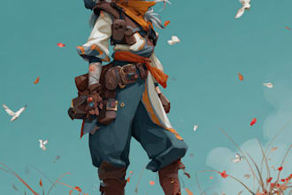 design fantasy character art and fantasy character art