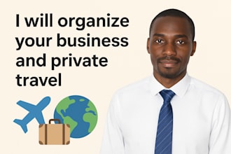 organize your business and private travel