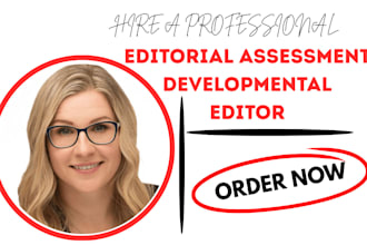 critique plot, pacing, character arcs and deliver a detailed editorial letter