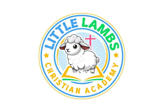 create attractive and imagination lambs logo design