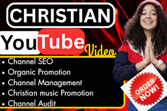 do christian youtube video promotion channel audit SEO optimization expert