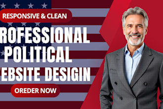 design a modern political campaign or candidate website using wordpress