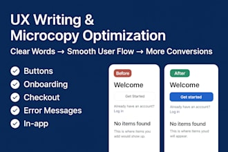 fix your UX writing and microcopy, ux optimization, website ux copy, ui ux copy