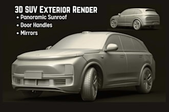 do 3d vehicle design rc car model widebody kit 3d printing