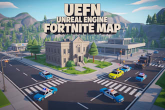 create a unreal engine fortnite map and game development in fortnite uefn