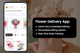 create a flower delivery app like bloomnation or ftd
