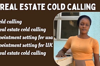 do real estate cold calling appointment setting for uk usa australian business