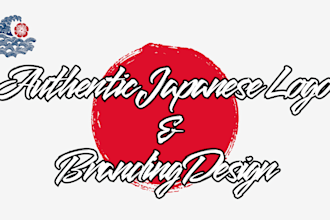 authentic japanese logo branding design