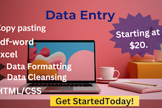 assist in data entry and data analysis