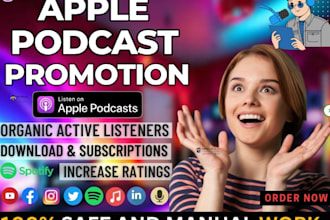 skyrocket apple podcast promotion to get organic downloads