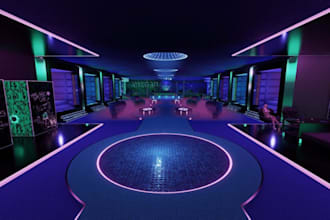 design custom vrchat world, vrc world, 3d environment, meta world, vrchat, vrc