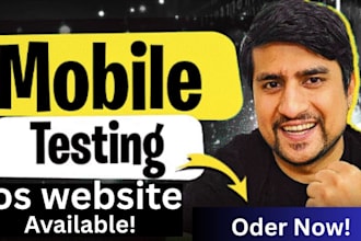 do mobile app QA testing for android, ios and websites