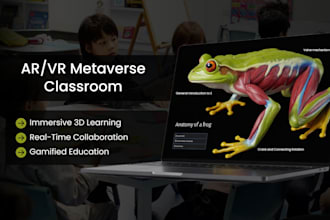 create ar VR based interactive learning app like zspace or nearpod