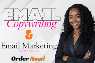 do email copywriting for email marketing campaign in 24 hrs