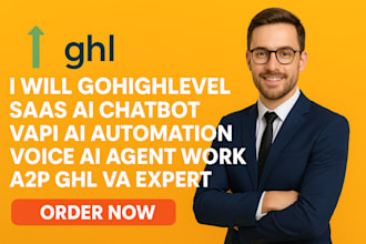 gohighlevel saas ai chatbot vapi ai automation voice ai agent workflow a2p 10dlc