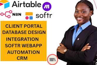 be your airtable airtable automation softr interface  school portal softr n8n