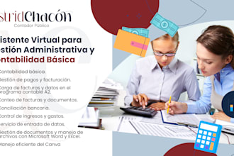 asistente virtual para gestión administrativa y contabilidad