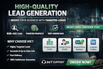 find linkedin business leads with verified emails