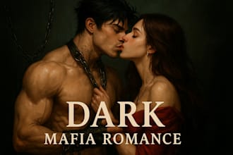 design nsfw dark mafia fantasy steamy contemporary romance novel character art