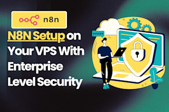 setup and install n8n on your vps with enterprise security