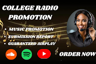 promote your music and submit your song to best college radio stations worldwide