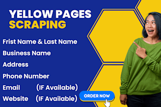 do yellow pages scraping to get business leads
