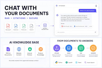 build a rag chatbot for your documents and knowledge base