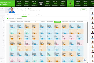 draft your fantasy football team
