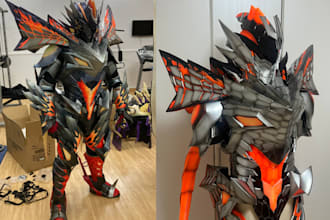 3d cosplay creation wearable cosplay props 3d helmet 3d armor printable cosplay
