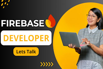 build and integrate firebase backend for your website using bolt or replit