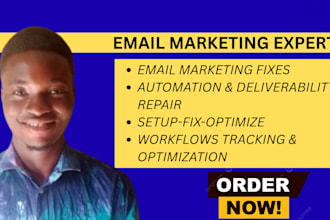 fix email marketing issues, automations, and deliverability problems