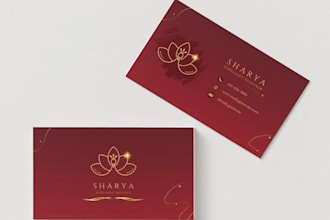 create professional business card design