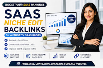 do saas guest post via saas backlinks on high da saas sites or blog