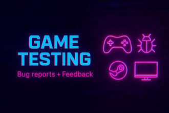 playtest your indie game and give detailed feedback