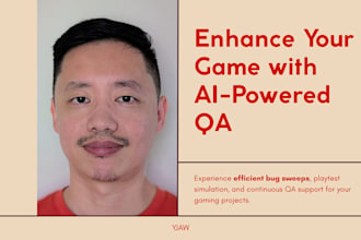 provide ai game testing to spot bugs and glitches fast